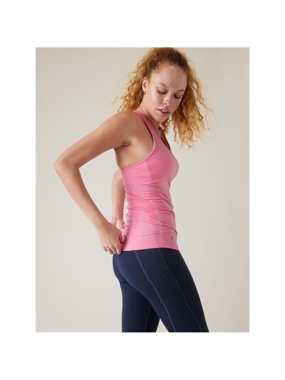 Athleta | Speedlight Racerback Tank In Dragon fruit Pink - Picture 3 of 12